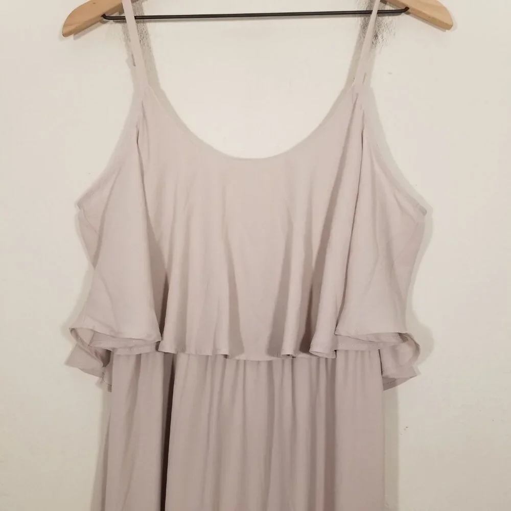 Show Me Your MuMu Caitlin Ruffle Maxi Dress Size M - Picture 4 of 7